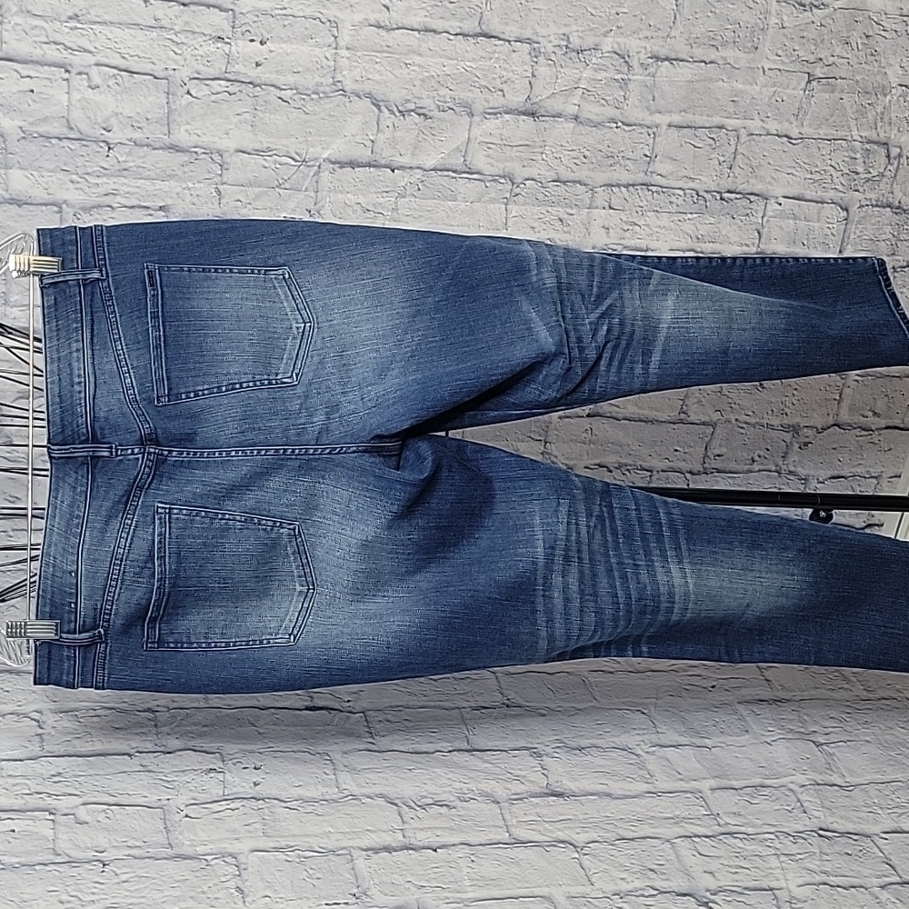 WHITE HOUSE BLACK MARKET HIgh Rise Skinny Ankle Jeans Size 14 - Picture 12 of 15